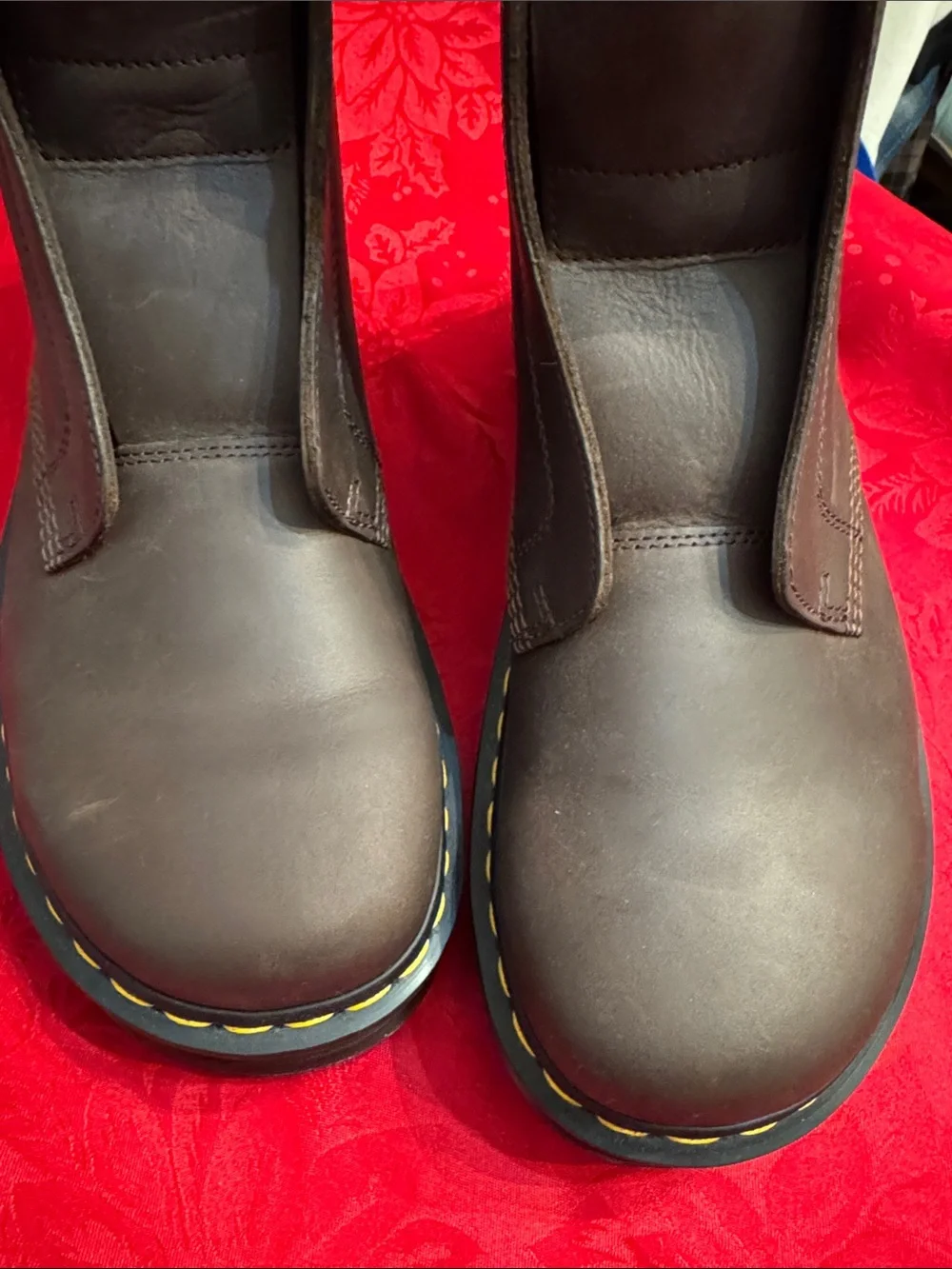 Dr. Martens ZEBZAG LACELESS Slip On Nubuck Boots